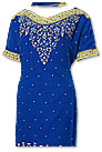 Blue Chiffon Trouser Suit- Indian Dress