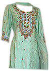 Light Green Jamawar Suit 