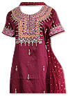 Maroon Jamawar Suit