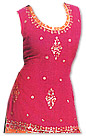 Magenta/Orange Chiffon Suit- Indian Dress