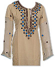 Beige Chiffon Suit- Indian Dress