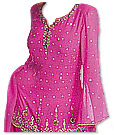 Hot Pink Chiffon Trouser Suit- Indian Dress