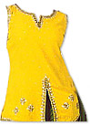 Yellow/Green Chiffon Trouser Suit- Indian Dress