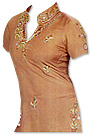 Light Brown Georgette Trouser Suit- Pakistani Casual Clothes