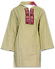 Skin Cotton Khaddar Suit- Pakistani Casual Dress