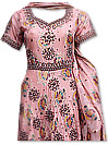Pink Crinkle Chiffon Suit