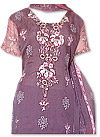 Tea Pink Crinkle Chiffon Suit- Pakistani Casual Dress