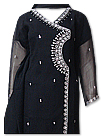 Black Chiffon Suit- Indian Semi Party Dress