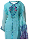 Sea Green/Pink Chiffon Suit- Indian Dress