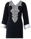 Black Chiffon Suit  - Indian Semi Party Dress