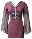 Maroon Chiffon Suit - Pakistani Casual Clothes