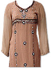 Fawn Chiffon Suit- Indian Dress