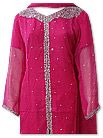 Hot Pink Chiffon Suit- Indian Dress