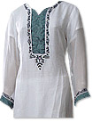 White Chiffon Suit 