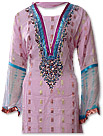 Pink Jamawar Chiffon Suit 