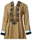 Mustard Linen Suit - Pakistani Casual Dress