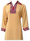 Cream/Maroon Georgette Suit- Pakistani Casual Dress