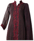 Dark Brown Chiffon Suit- Indian Dress