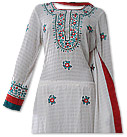 White Georgette Suit - Indian Semi Party Dress
