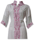 Ivory Chiffon Suit - Indian Dress