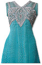 Turquoise Chiffon Suit