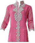 Pink Crinkle Chiffon Suit 