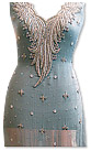 Grey Crinkle Chiffon Suit