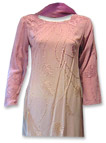 Tea Pink Georgette Suit- Pakistani Casual Clothes