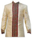 Silk Sherwani 47- Indian Wedding Sherwani Suit