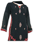 Black Georgette Trouser Suit- Pakistani Casual Dress