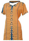 Mustard Georgette Trouser Suit - Indian Dress