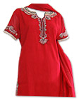 Red Georgette Suit