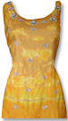 Yellow Tie and dye Silk Suit