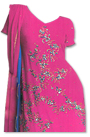 Hot Pink/Blue Chiffon Suit- Indian Dress