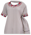 Fawn Georgette Suit - Pakistani Casual Clothes