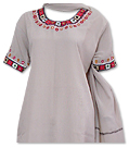 Fawn Georgette Suit - Pakistani Casual Dress