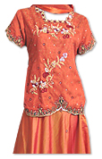 Jamawer/Katan Silk Lehnga- Pakistani Wedding Dress