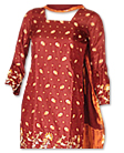 Maroon Jamawar Suit