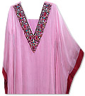 Pink/Red Kaftan Suit - Indian Semi Party Dress