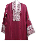 Maroon Georgette Suit- Indian Semi Party Dress