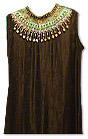 Dark Brown Georgette Suit  - Indian Dress