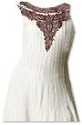 White Chiffon Suit- Indian Dress