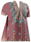 Tea Pink Georgette Suit - Indian Semi Party Dress