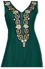 Teal Green Chiffon Suit- Indian Dress