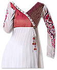 White Georgette Suit- Indian Semi Party Dress