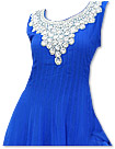 Royal Blue Georgette Suit