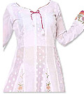 White/Pink Georgette Suit - Indian Dress