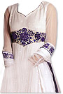 White Chiffon Suit - Indian Dress