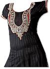 Black Chiffon Suit- Indian Semi Party Dress