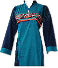 Turquoise Marina Suit- Pakistani Casual Dress